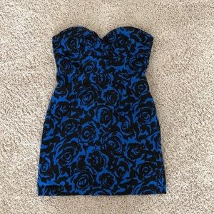 Strapless dress!